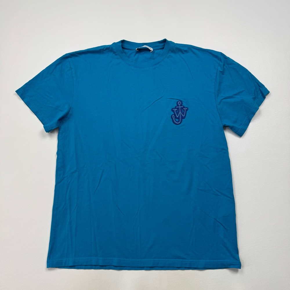 JW Anderson Teal Short Sleeve Tshirt Size Medium